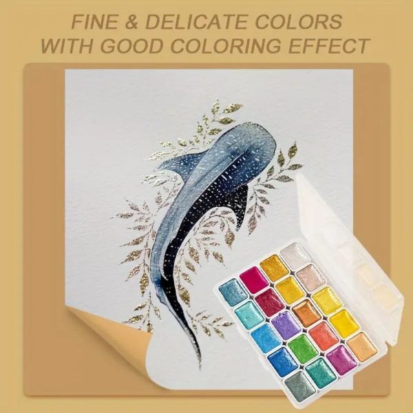 Palette, set 20 brilantných farieb