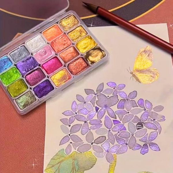 Palette, set 20 brilantných farieb