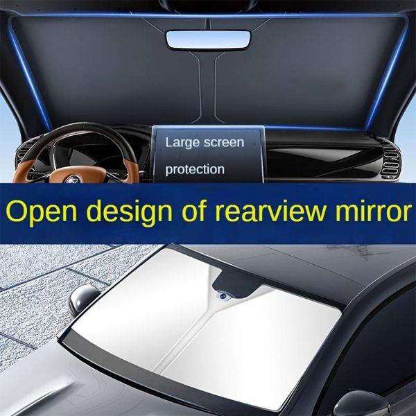 SunVisor, zasúvacia slnečná clona na čelné sklo auta