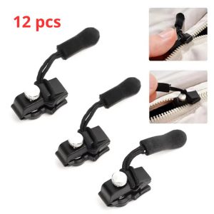 ZipFix, viacúčelová súprava na opravu zipsov (12 kusov)