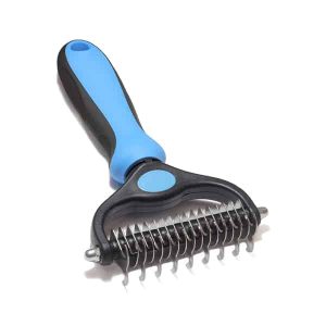 PetTangler, obojstranná kefa na odstraňovanie chlpov a spodnej srsti