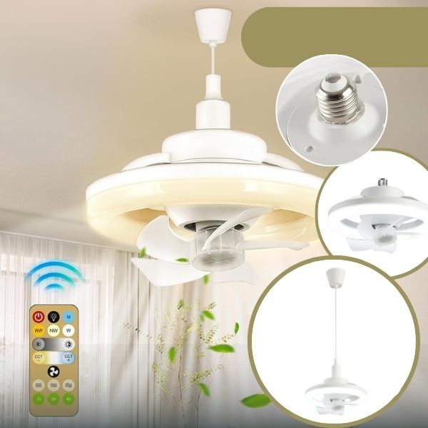 FANLIGHT, Ventilátor s LED svetlom