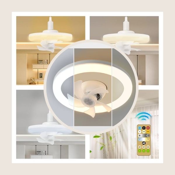 FANLIGHT, Ventilátor s LED svetlom